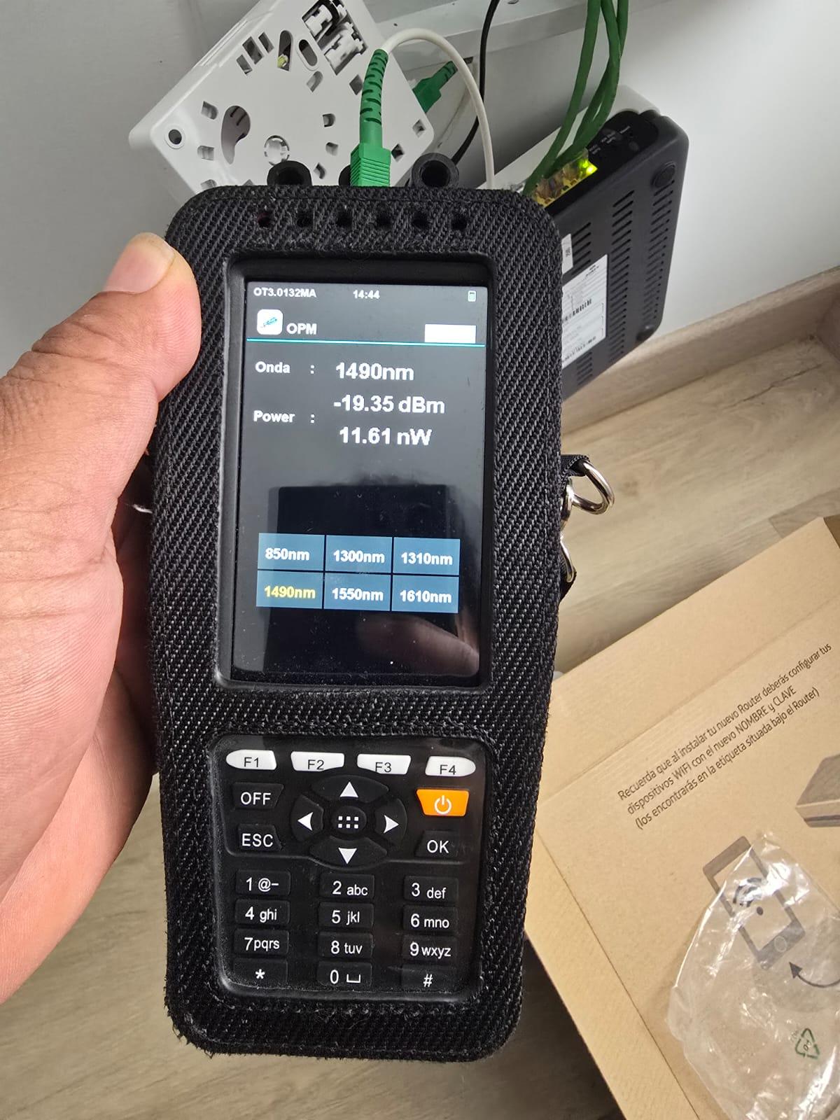 Certificación y medición óptica